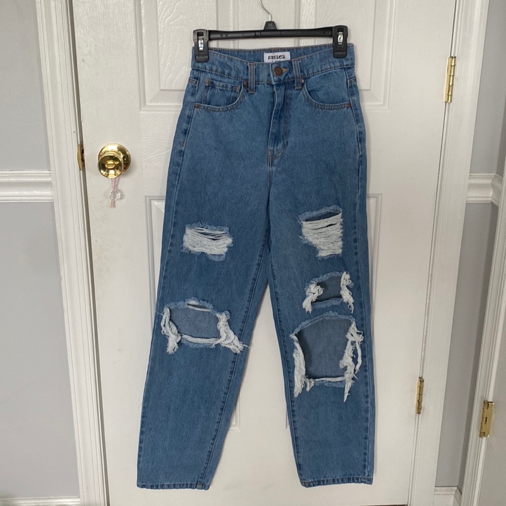 RSQ baggy ripped jeans